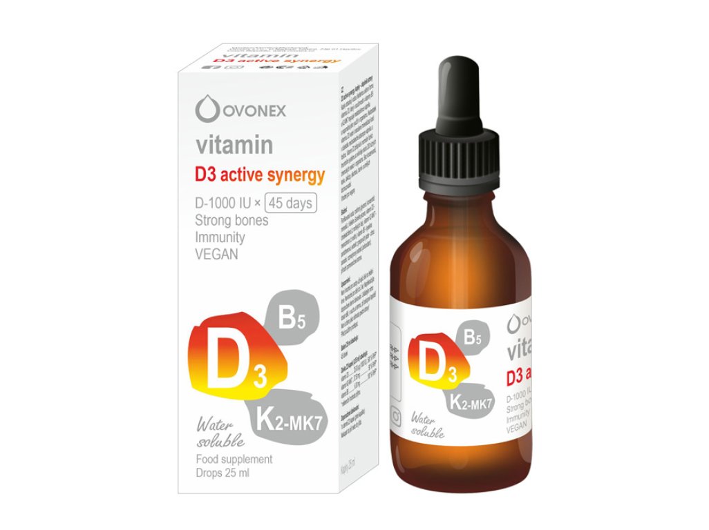 D3 active synergy, kapky – doplněk stravy