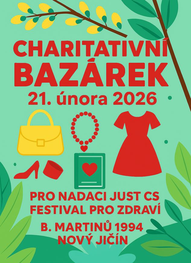 CHARITATIVNÍ BAZÁREK v rámci Festivalu pro zdraví
