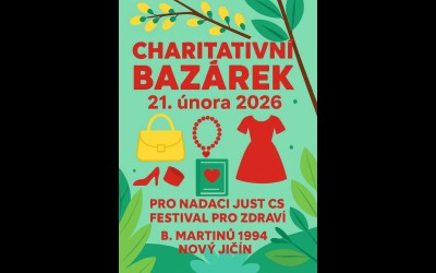 CHARITATIVNÍ BAZÁREK v rámci Festivalu pro zdraví