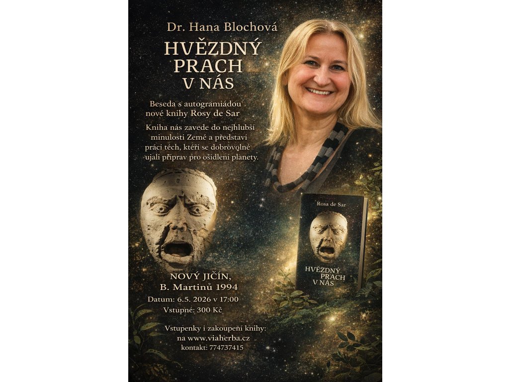 HVĚZDNÝ PRACH V NÁS - Dr. Hana Blochová 6.5. 2026